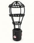 Black Pink Hearts Hot Air Balloon Trellis