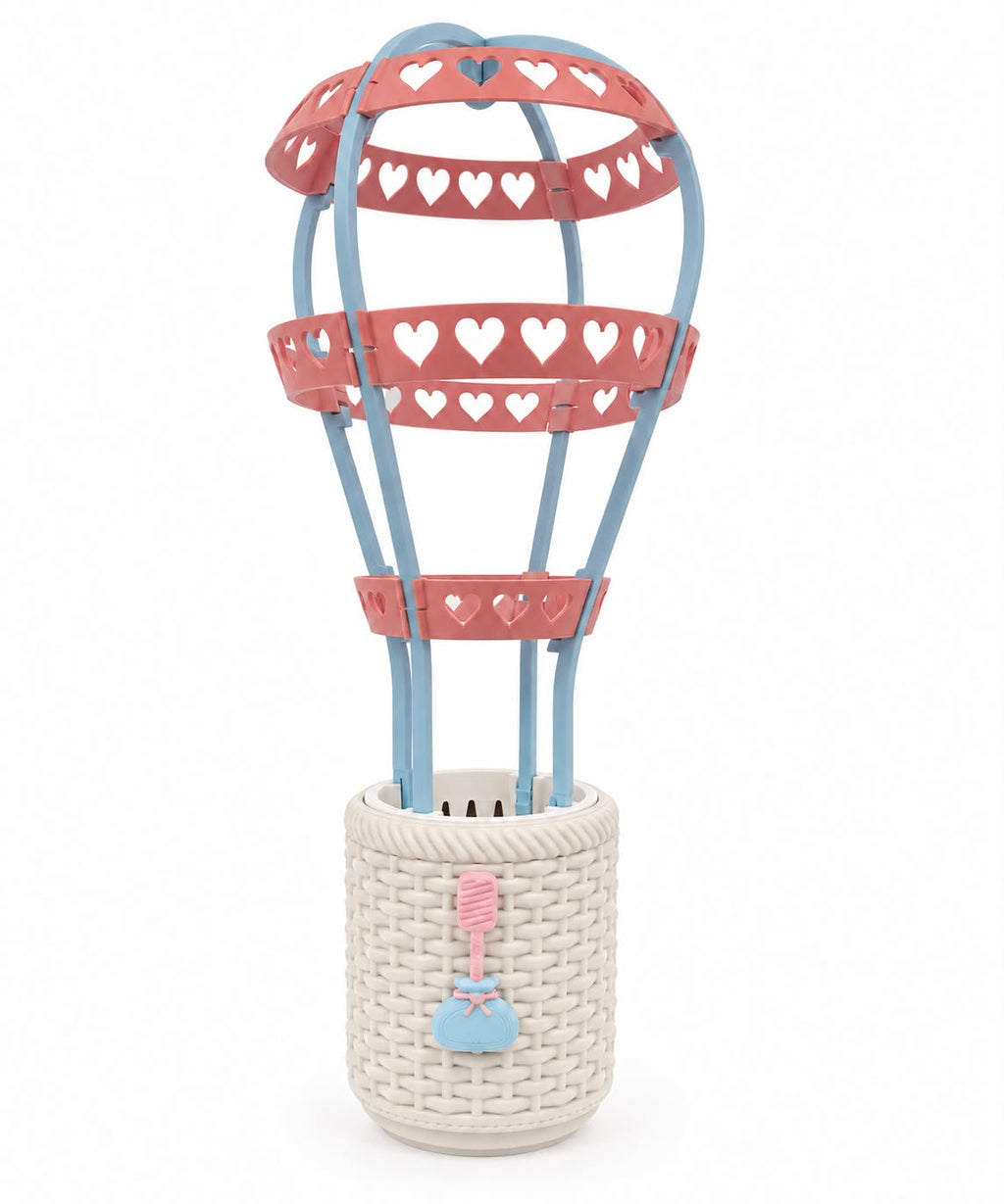 Hot Air Balloon Trellis HEART Set (Choose Your Colors)