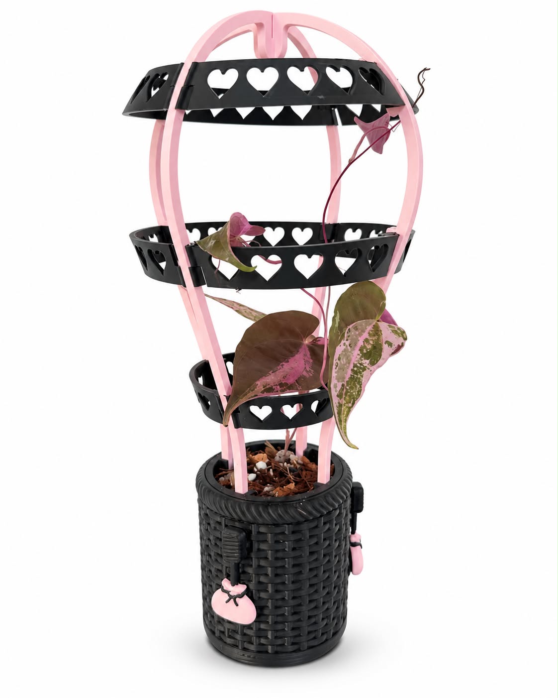 Hot Air Balloon Trellis HEART Set (Choose Your Colors)